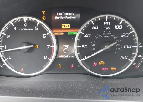 2017 Acura Rdx Advance Package z USA, uszkodzony, nr VIN 5J8TB4H78HL034019